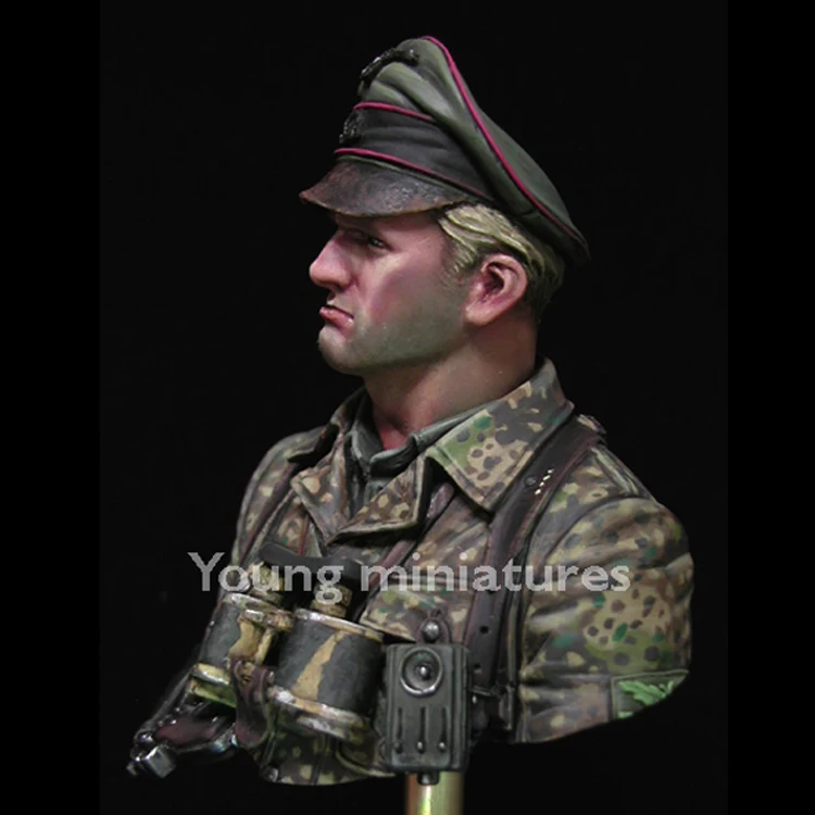 1/10 Второй мировой войны 1944 военный предмет фигура из смолы грудь GK без
