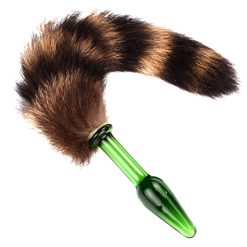 Анальная пробка лисий хвост точка G Стимуляция клитора массаж простаты Анальные