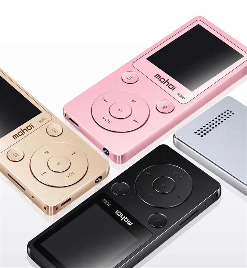 HiFi MP3 музыкальный плеер встроенный динамик 8G с будильником FM радио Электронная