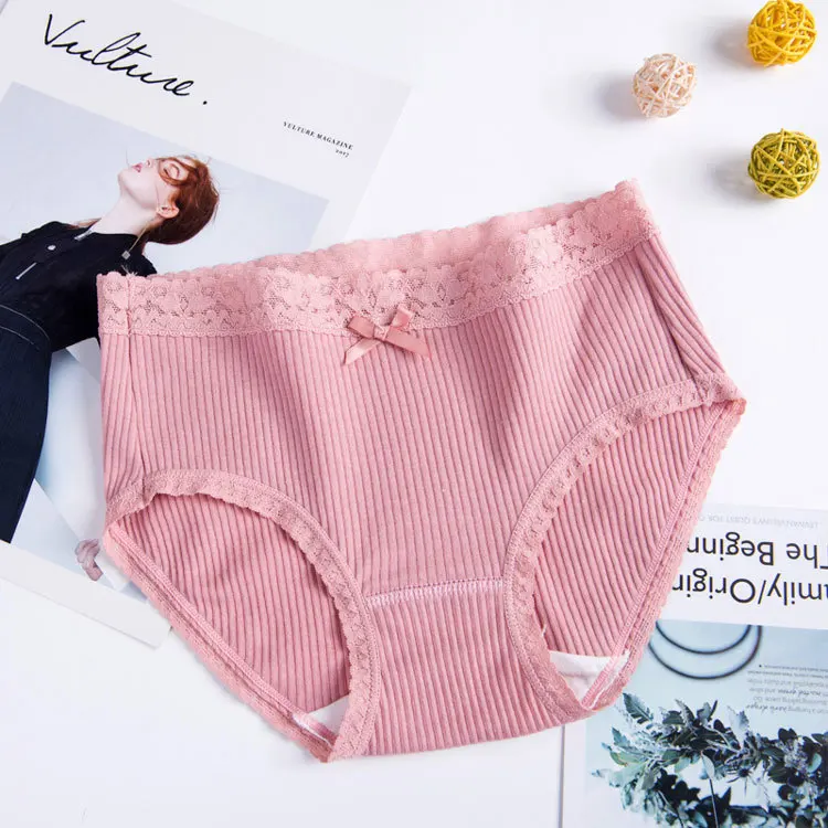 2019 Special Offer New Cotton Striped Briefs Bow Panties Thong Cute Bowknot Breathable Ladies Underwear Comfortable Elastic |