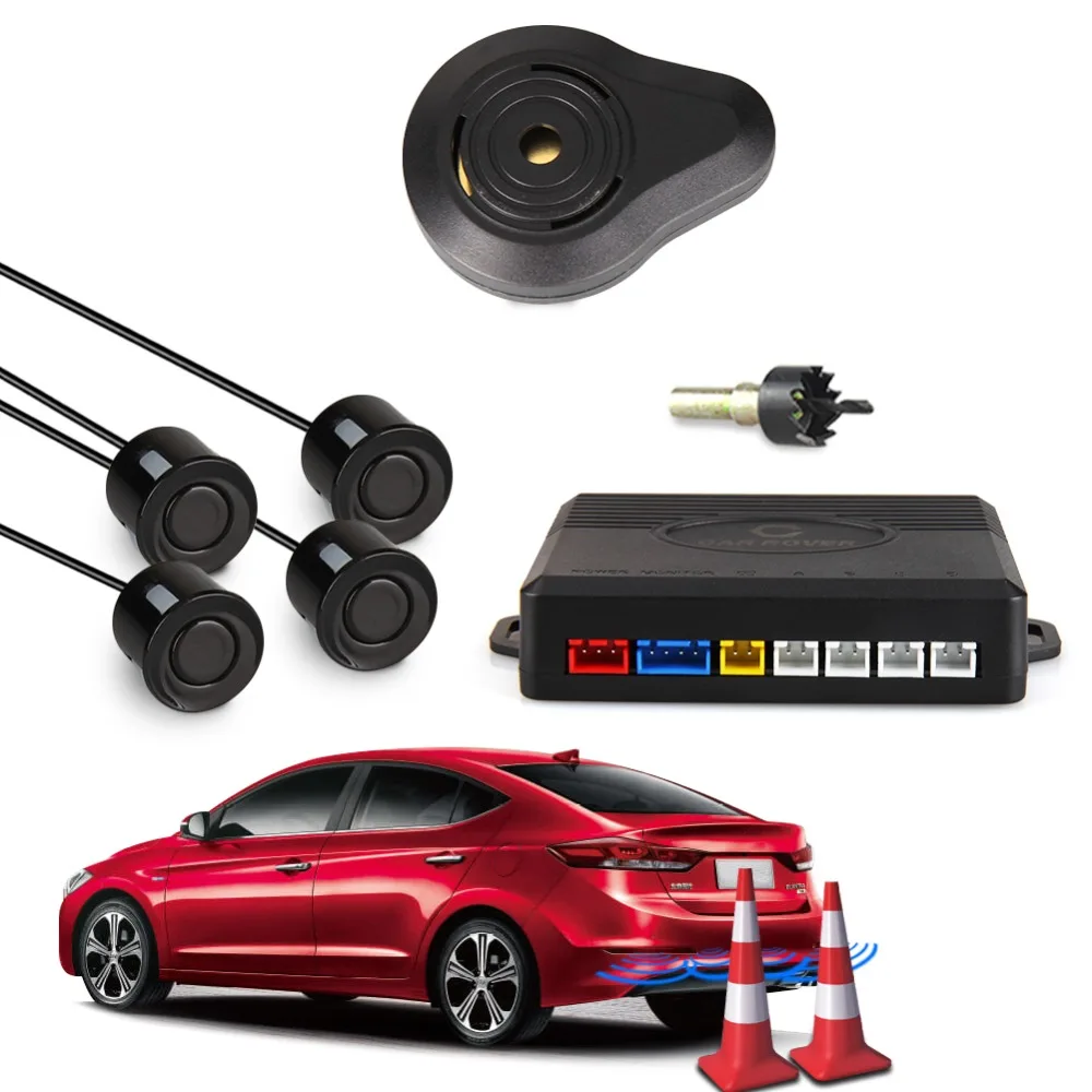 Датчик парковки Pactronic Buzzer сигнализация Биби звук обратный резервный радар с 4