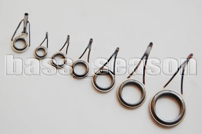 5 размеров 35 шт. направляющие наконечники для удочки Ремонтный комплект удочка