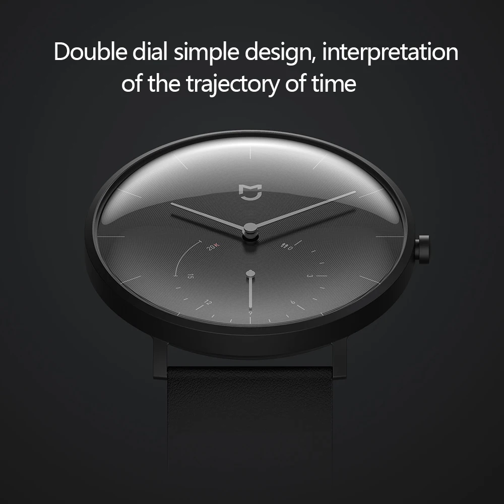 Original Xiaomi Mijia Quartz Smart Watch Bluetooth 4.0 Intelligent Reminder Pedometer Mechanical IP67 Waterproof Smartwatch | Электроника