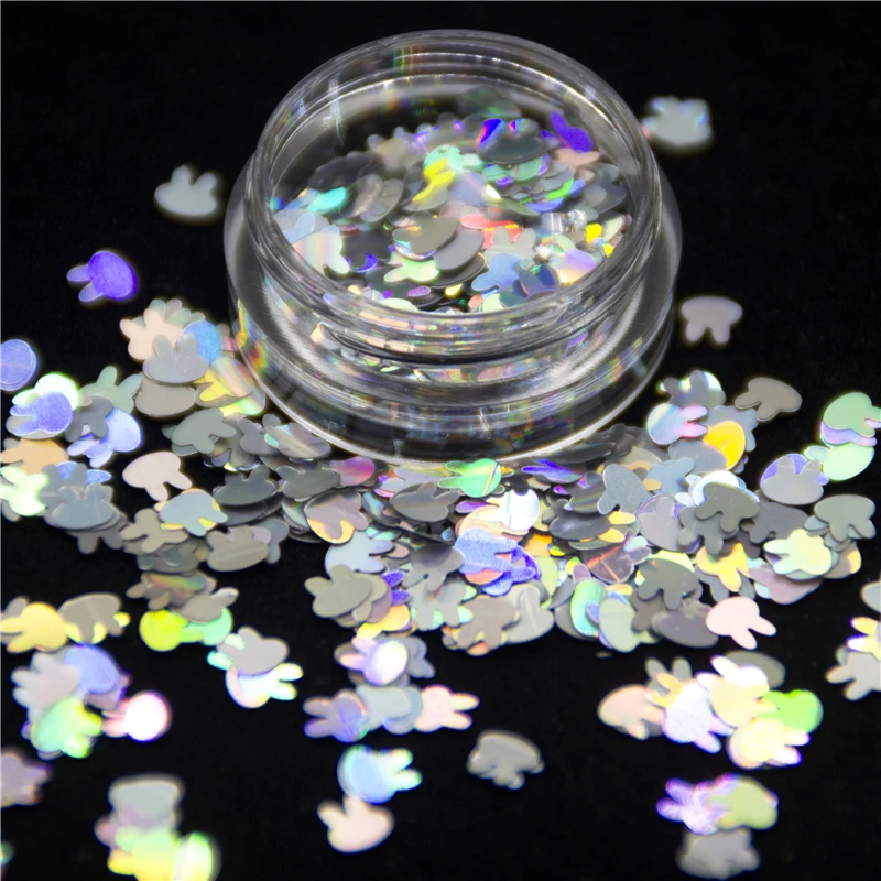 

5g/Bag Clover Moon Hearts Snowflakes Xmas Tree Chunky Glitter Sequins Powder Shining Flakes Nails Art Body Face Party Decoration