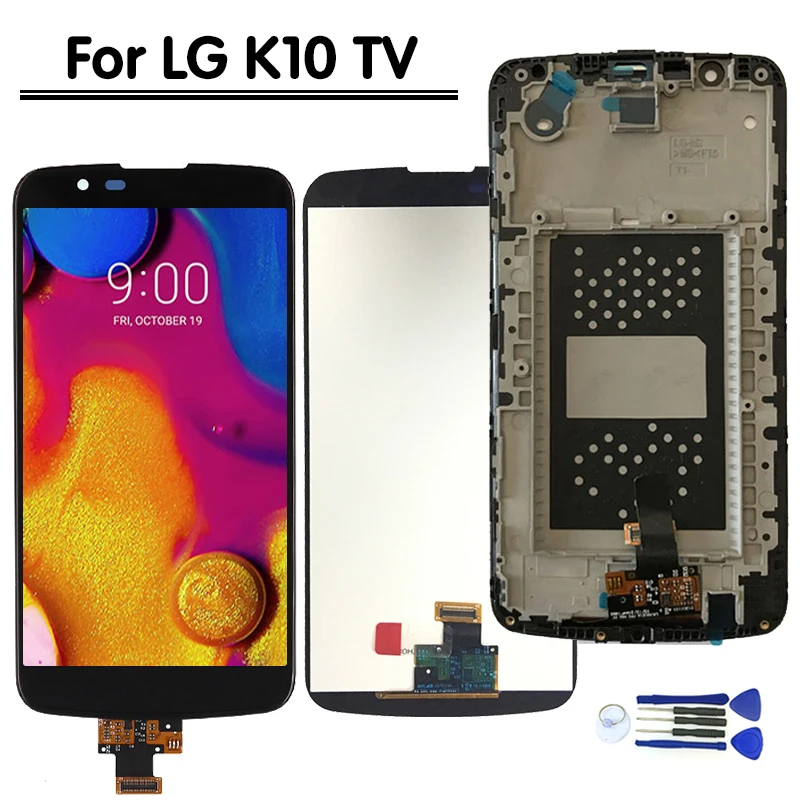 Для LG K10 LTE K420N K430 K420 K430DS ЖК-дисплей с сенсорным экраном дигитайзер сборка для K10 tv K420 tv K10 tv ЖК-экран