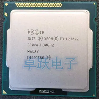 Оригинальный процессор Intel Xeon Φ v2 8M Cache 3 30 ГГц четырехъядерный LGA1155 для