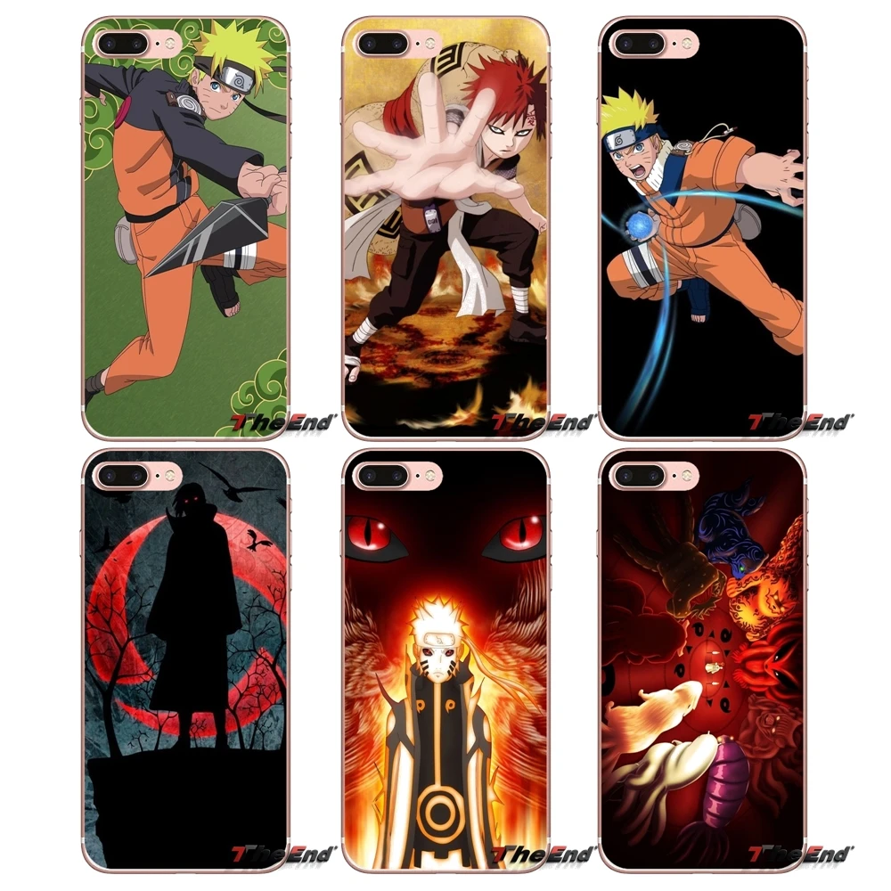 Чехол для мобильного телефона Naruto Japan Anime Samsung Galaxy S2 S3 S4 S5 MINI S6 S7 edge S8 S9 Plus Note 2 3 4 5 8 Coque