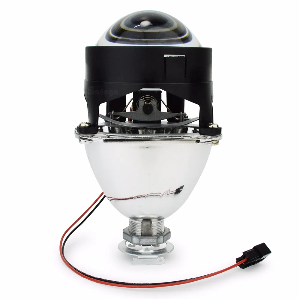 Safego 2 5 дюйма WST HID Bi комплект линз для проектора H1 лампа Легкая установка