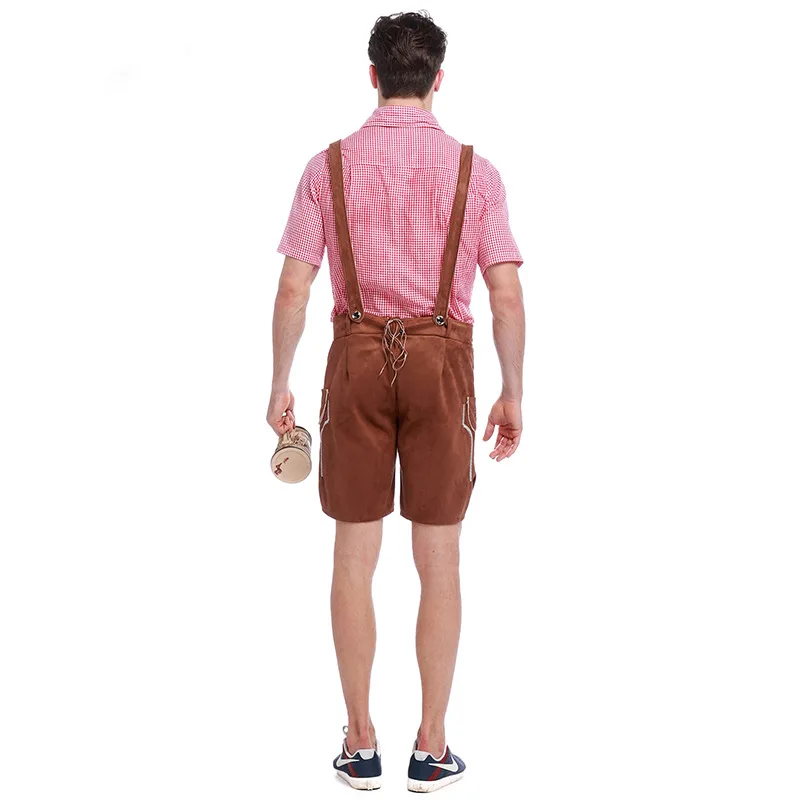 Высококачественный костюм Октоберфеста Lederhosen баварский Октоберфест немецкий