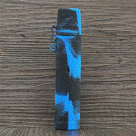 black blue Текстурированный чехол для Vape Relx Pod Podshiled, силиконовый чехол, гелевая оболочка, подходит для электронной сигареты Relx Pod - Цвет: black blue
