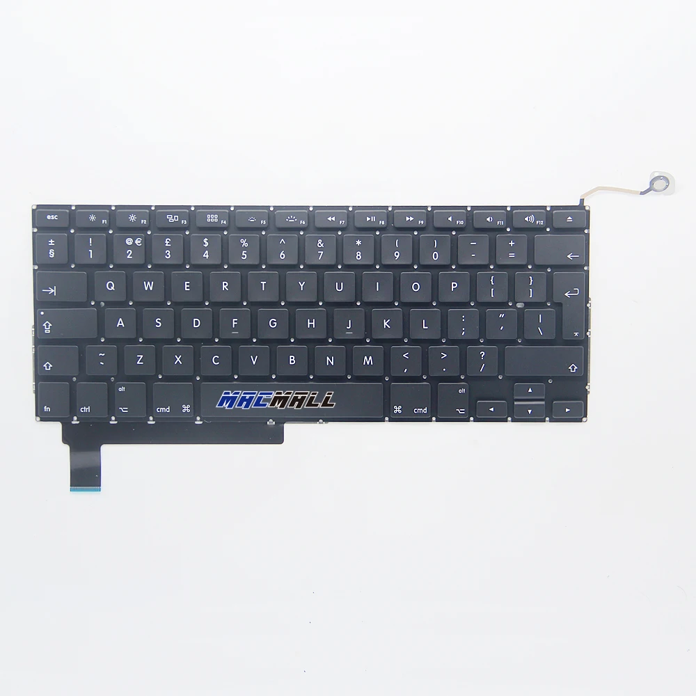 Новая клавиатура A1286 UK подходит к MacBook Pro 15 дюймов Unibody английская MB985 MB986 MC371 MC372 2009