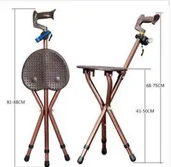 저렴한 접이식 의자 보호용 LED 라이트 휴대용 삼각대 레버 의자 스툴, 노인 액션 장치 저렴한 접이식 의자 보호용 LED 라이트 휴대용 삼각대 레버 의자 스툴, 노인 액션 장치