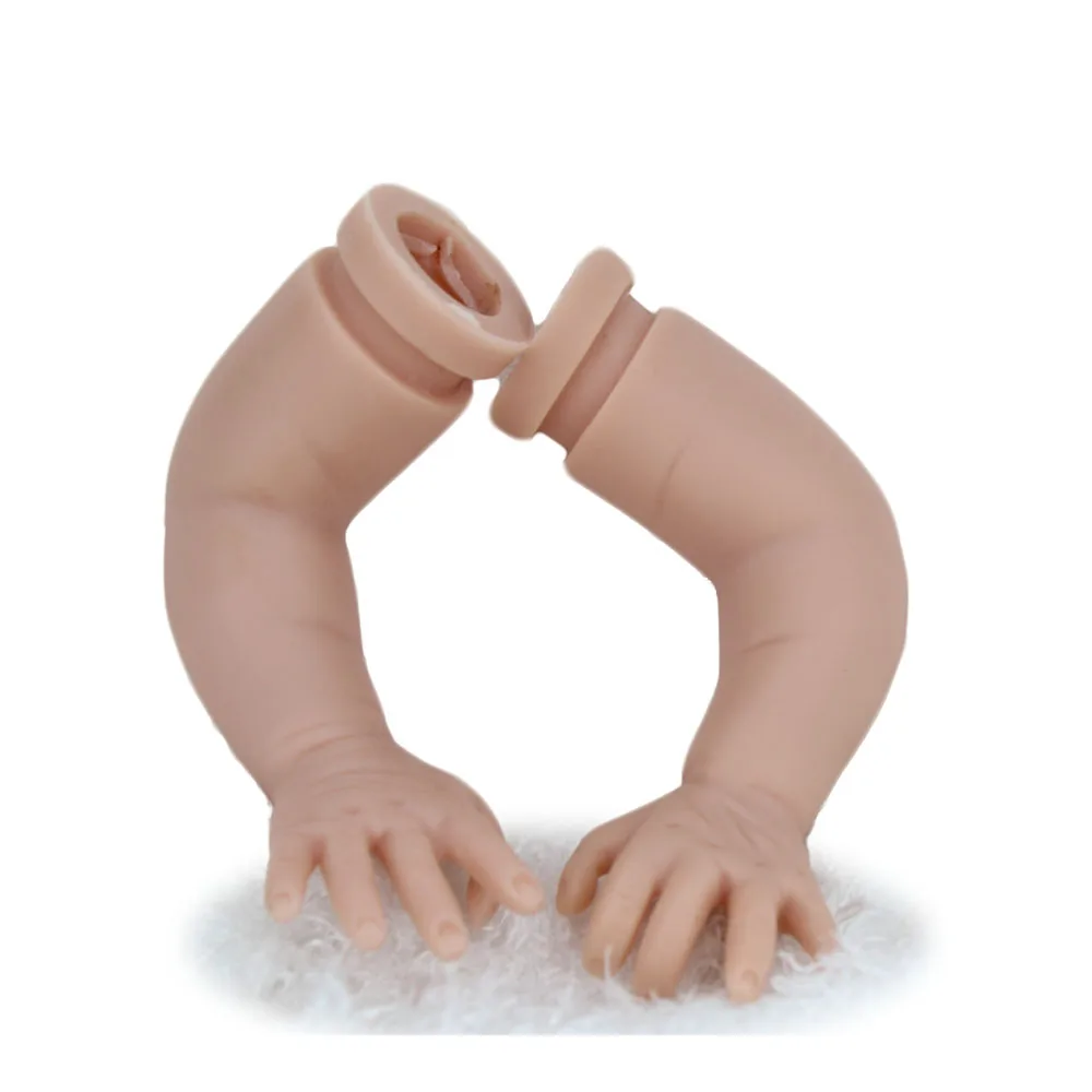 Силиконовые наборы детских кукол Reborn DIY 16 дюймов реалистичные reborn BeBe ручной