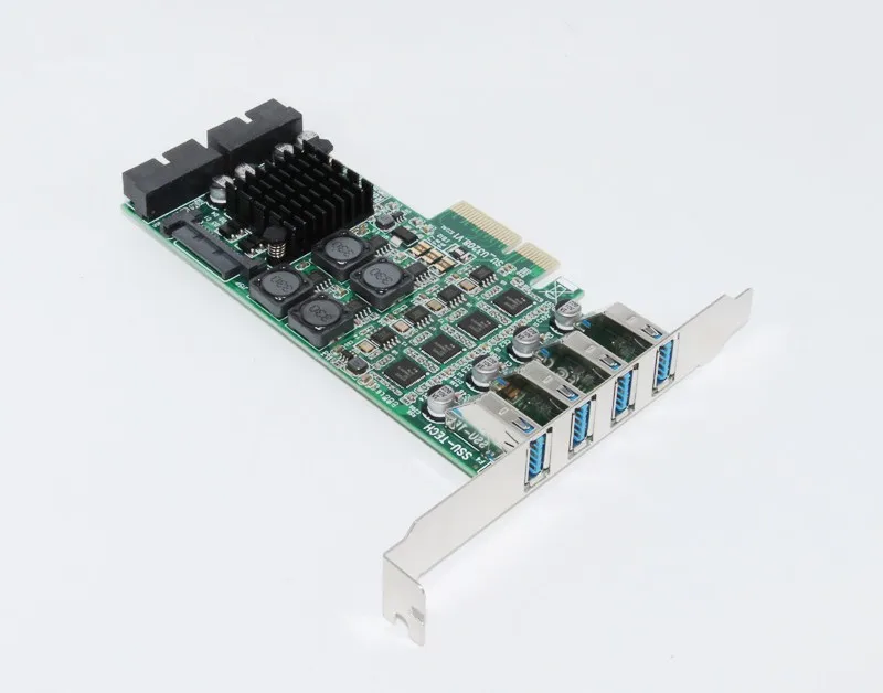Плата расширения USB 3 0 PCI E 8 портов Express|Платы расширения| |