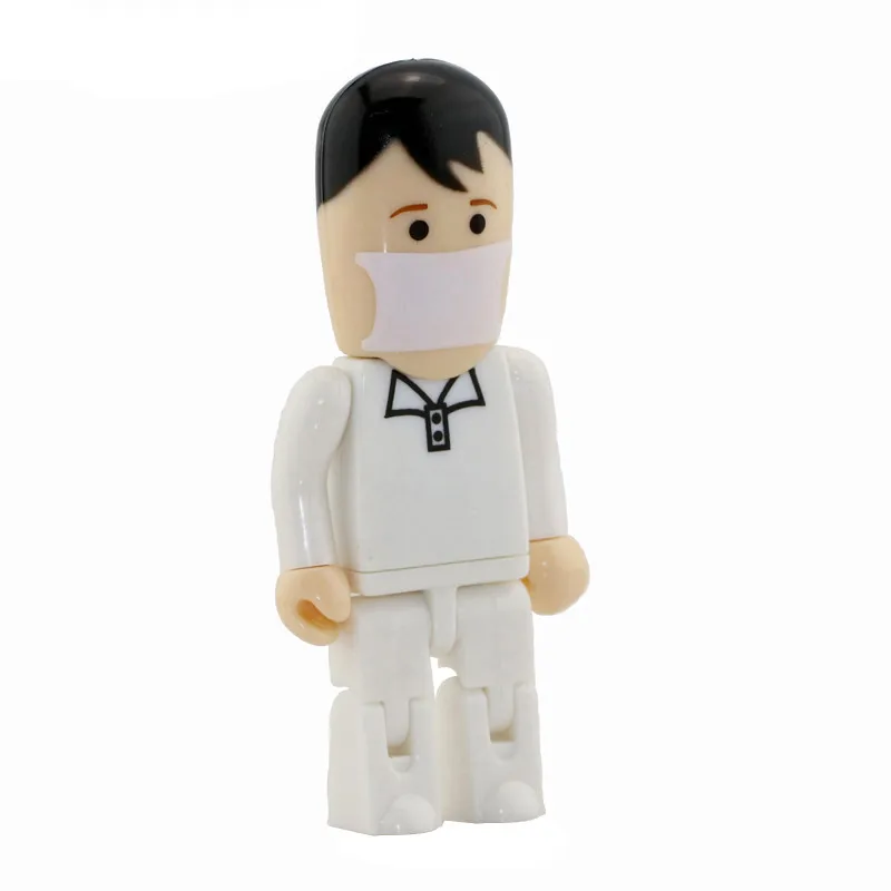 Style 7 Мультяшный флеш-накопитель робот Доктор модель медсестры USB 2,0 флеш-карта памяти 4 ГБ 8 ГБ 16 ГБ 32 ГБ 64 Гб зубной стоматолог USB флеш-накопители Thumbdrive - Цвет: Style 7