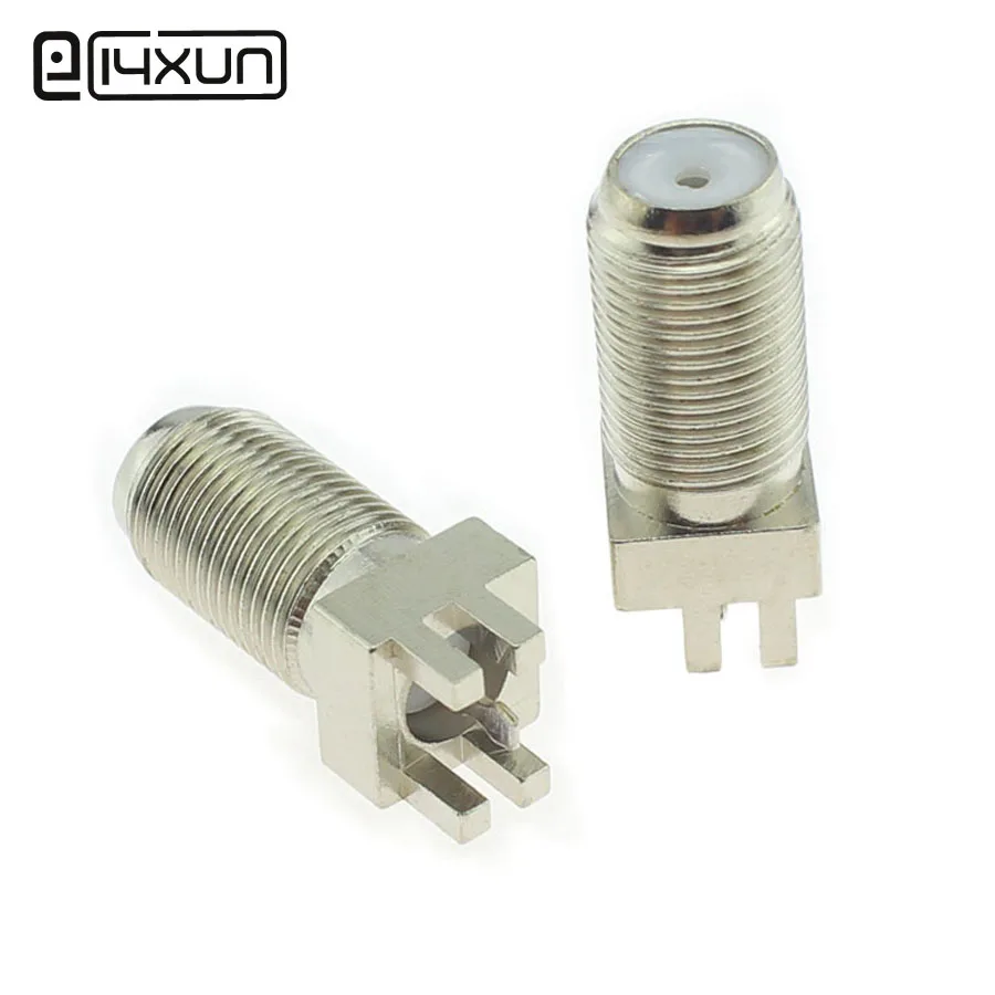 EClyxun 2 шт 4Pin дюйма F головная розетка сварная Vertial PCB разъем терминала|Соединители| |