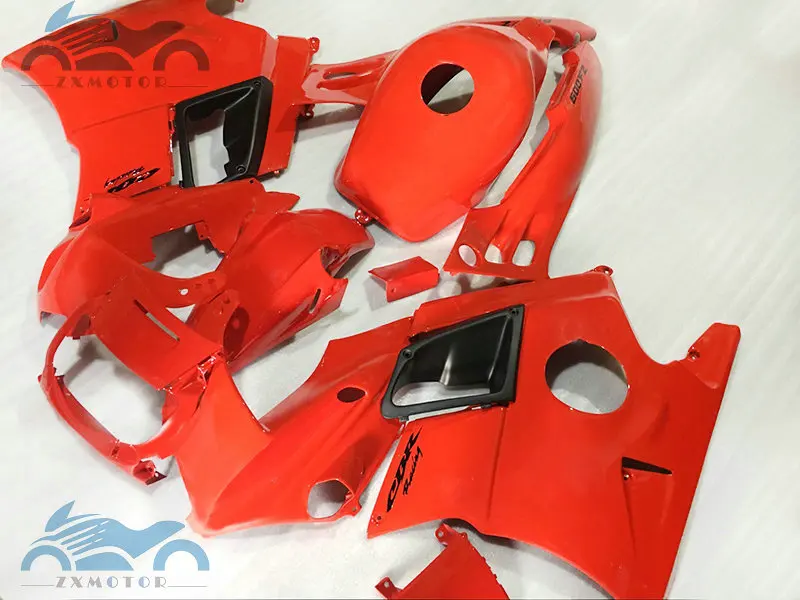 Высокое качество обтекателя Для HONDA CBR600 F2 1991 1992 1993 1994 Мотоцикл Обтекатели красный дорожно тела ремонт CBR 600 F2 91 93 94
