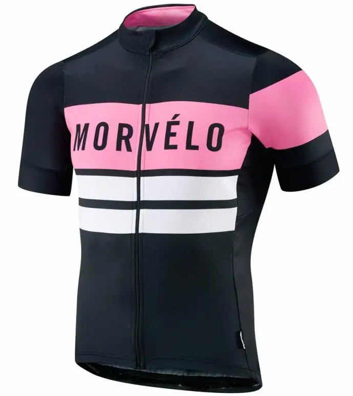 9D pad Morvelo Лето дышащий короткий рукав Велоспорт Джерси Ropa De Ciclismo Hombre велосипедная Одежда Топы MTB велосипедная одежда - Цвет: style 6
