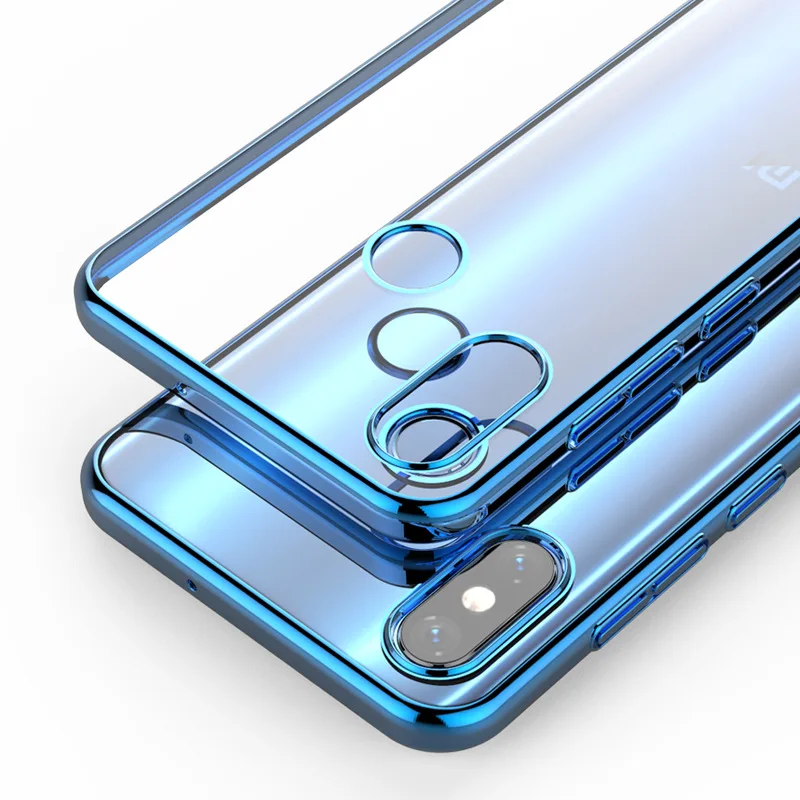 Роскошное покрытие для чехла Xiaomi Mi 8 мягкая прозрачная задняя крышка 9 SE Mi9 redmi note7