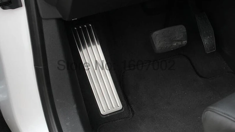 

For Cadillac XT5 2016 2017 Stainless Steel For Left Foot Rest Pedal Decoration Cover Sticker Auto Accessories