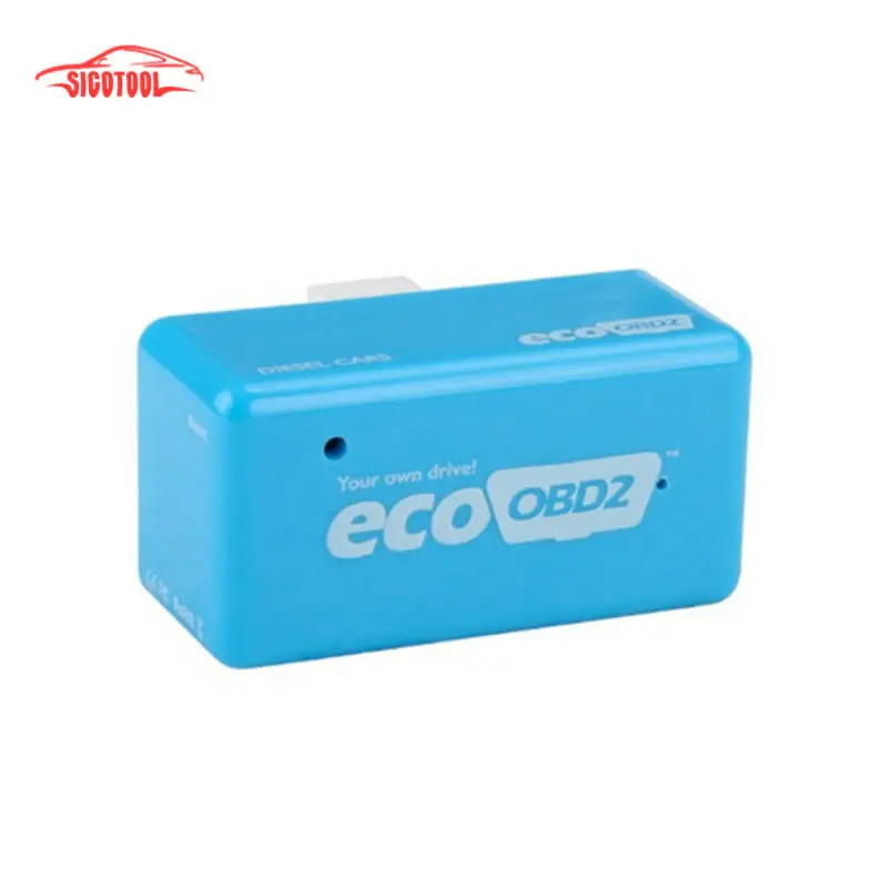 Блок для дизельного автомобиля EcoOBD2 блок настройки чипов с разъемом и приводом OBD2