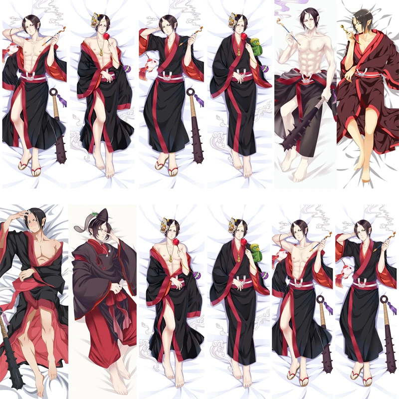 Обновленная информация от декабря, японский аниме Hoozuki no Reitetsu cool boy HOZUKI hugging Body pillow Чехол Dakimakura body pillow cover Чехол