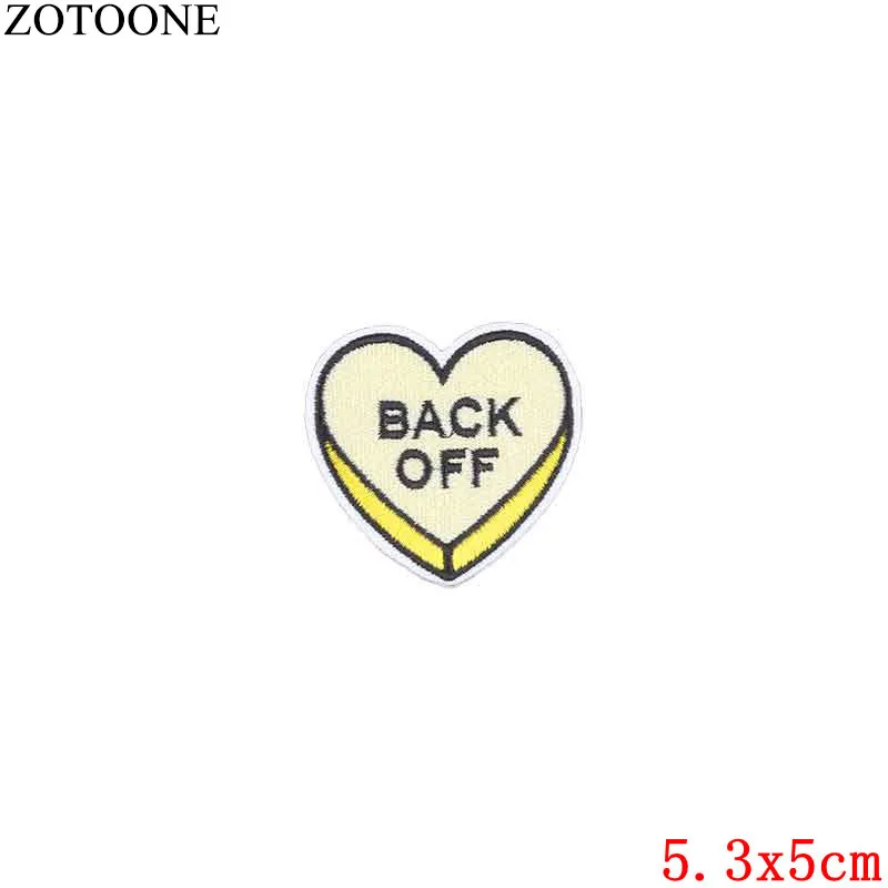 Нашивки ZOTOONE с планетами наклейки в виде сердца самодельные нашивки