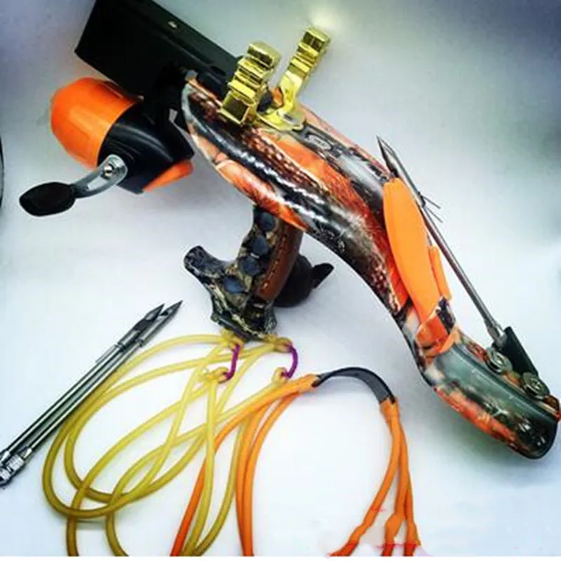 Рогатка для рыбалки лазерная катапульта составной лук стрелы стрельбы уличный