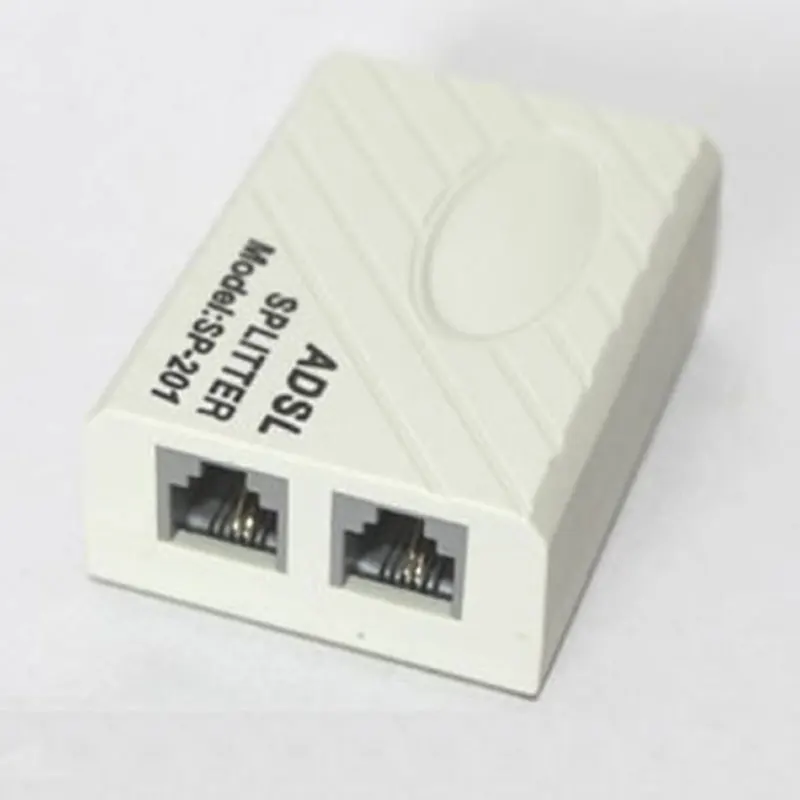 Телефонный широкополосный сплиттер ADSL 1 минута 2 шунтирующий фильтр Телеком