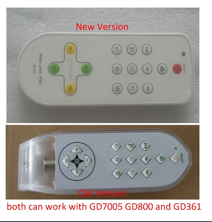 Пульт дистанционного управления GD7005 для спа системы GD 7005 GD7005|Производство
