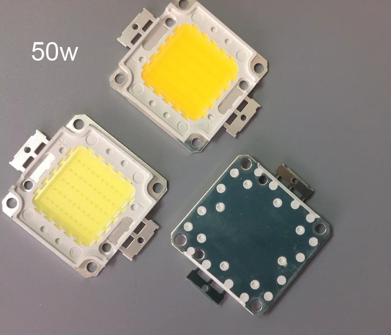 Светодиодный чип COB светильник 30-36 V Встроенный источник света Epistar 20 W 30 W 50 W 100 W DC SMD для прожектора теплый белый/белый SW