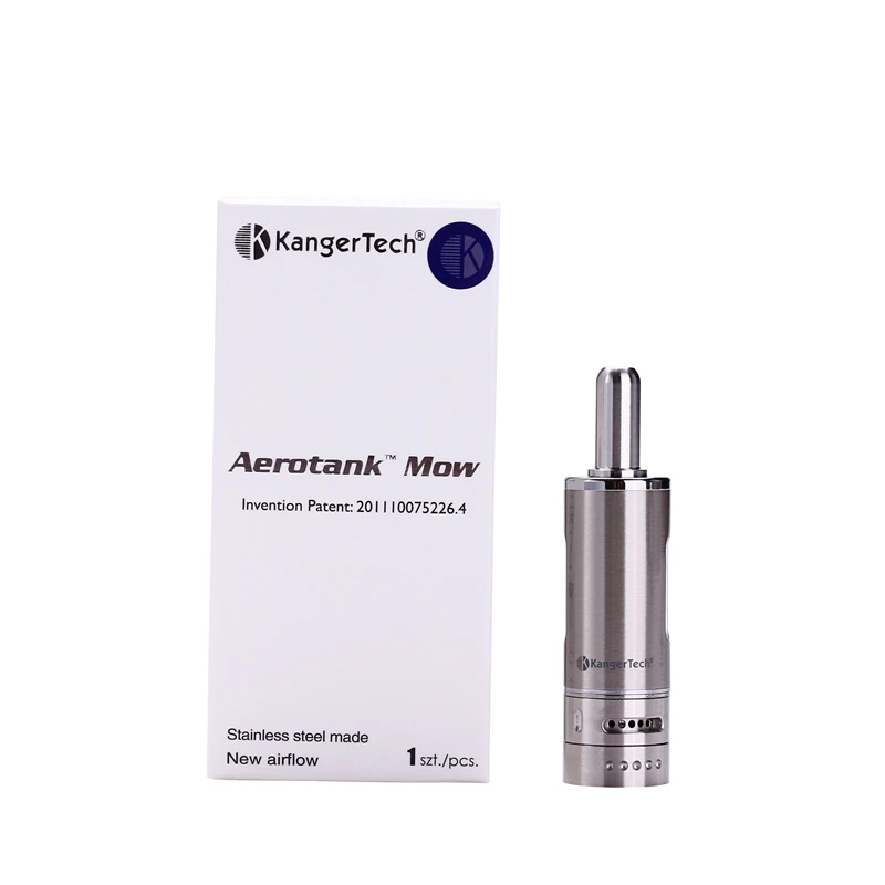 Оригинальный Kanger Aerotank MOW распылитель 1 8 мл Pyrex стеклянный резервуар клиромайзер