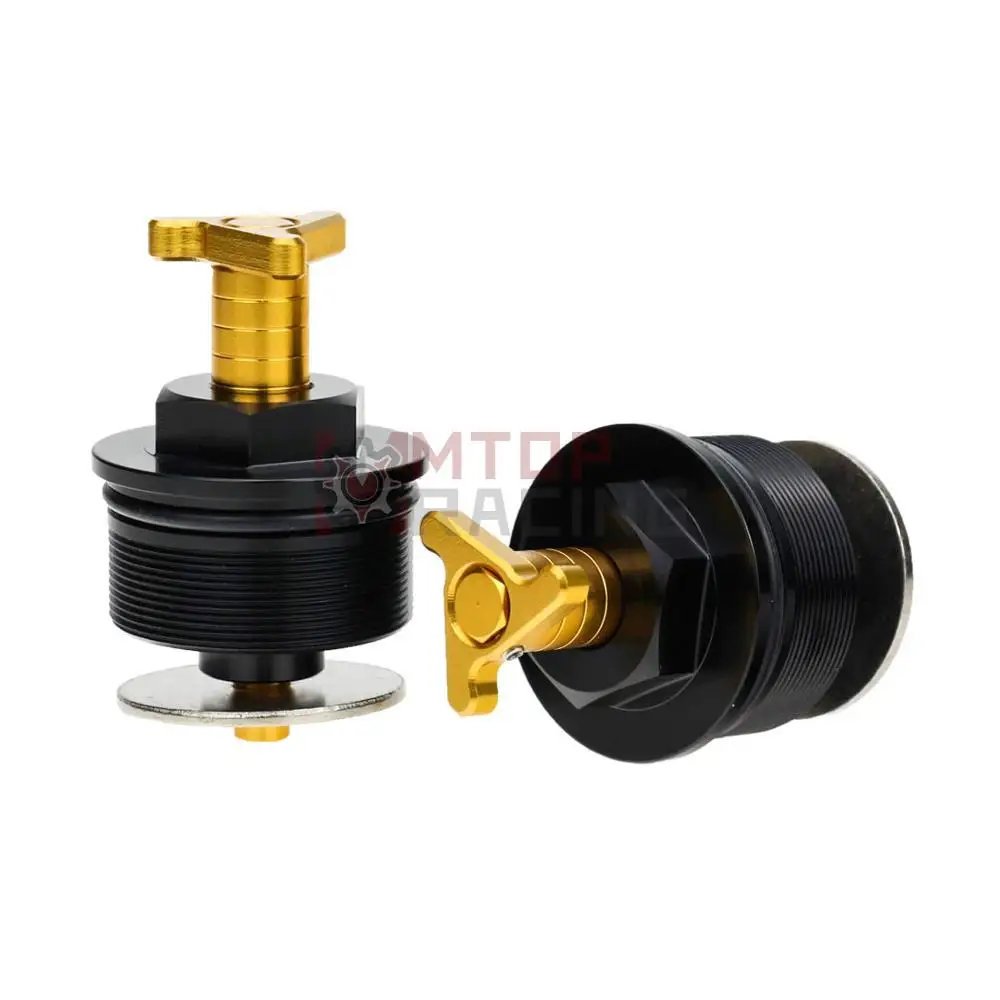 Колпачки вилки для вилок Кавасаки ниндзи 400 2011 2014 41 мм Три регулируемые болт 2012 2013