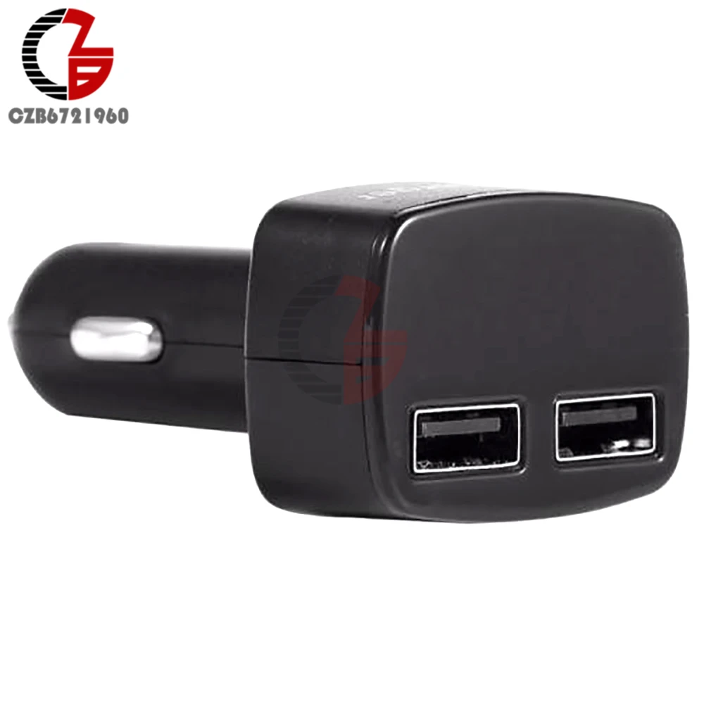 DC 5 В 3.1A 4 в 1 светодиодный цифровой вольтметр Амперметр термометр Dual USB Универсальное автомобильное зарядное устройство напряжение тока измеритель температуры