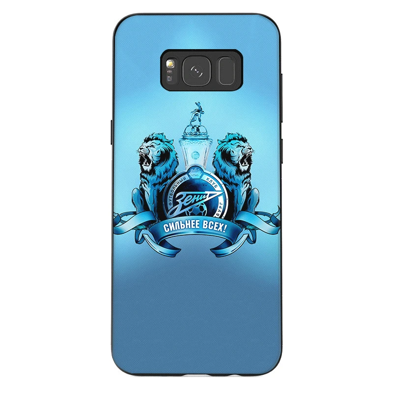 Силиконовый защитный чехол для телефона для samsung A3 A5 A6 A7 A8 A9 A10 A30 A40 A50 A70 J6 плюс Чехол TPU силиконовый чехол для телефона Зенит Санкт