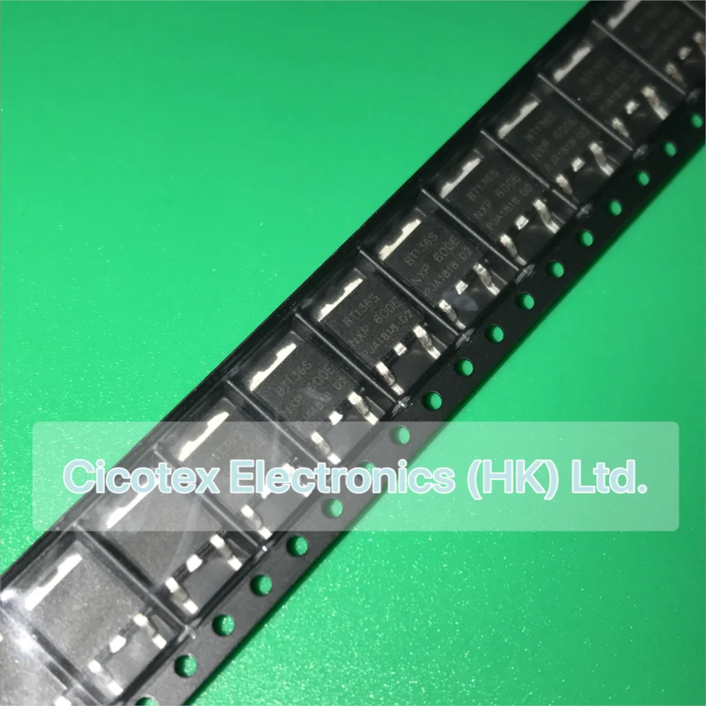 

10pcs/lot BT136S-600E TO-252 TRIAC SENS GATE 600V 4A DPAK BT136S-600 BT136S 600E