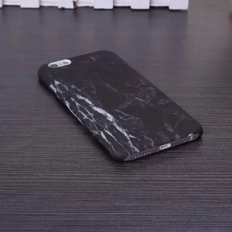 Чехлы для iPhone 6 6s Plus 5 5S Новый чехол телефона с рисунком мраморного камня жесткий