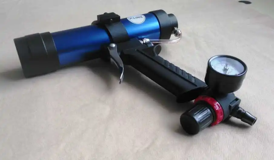 Профессиональные пневматические стеклянные Клеевые пистолеты 310 мл пистолет