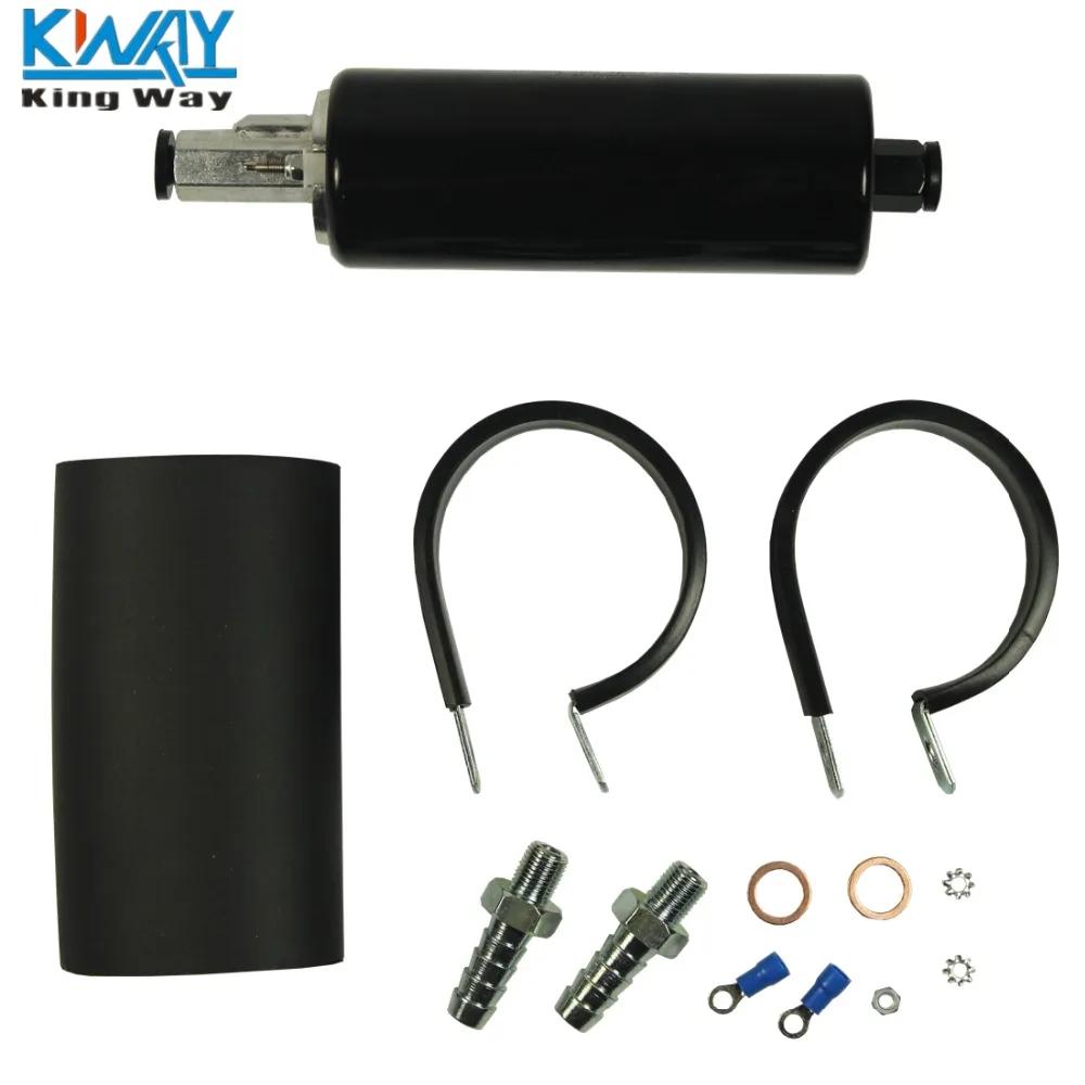 Бесплатная доставка King Way Black 270LPH внешний встроенный топливный насос GSL392 GSL 392