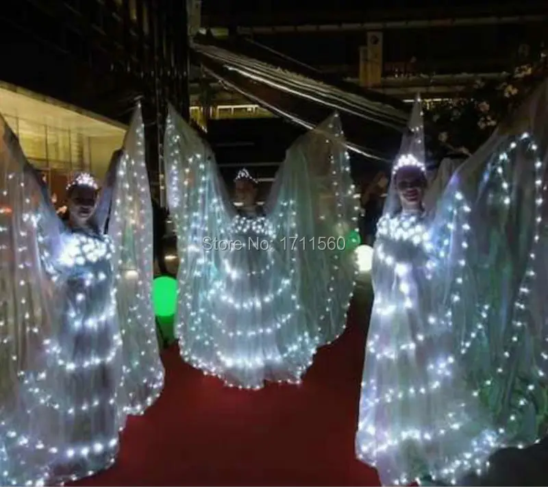 Светодиодные Крылья/Светящиеся Крылья/Одежда для танцев/Одежда сцены|wing led|wing