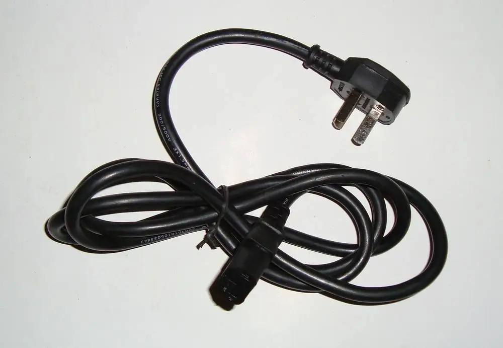 1.5 mm2 power cord, three hole power line, copper clad aluminum power cord