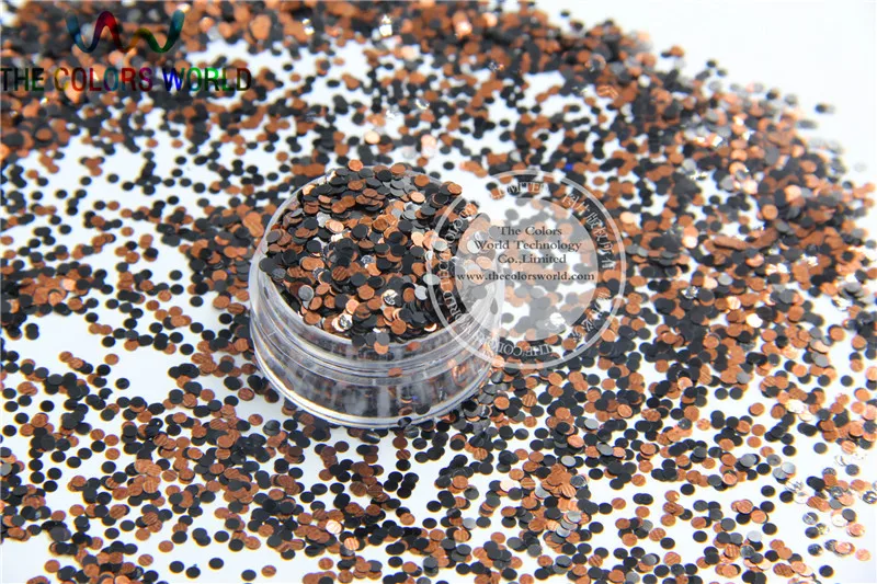 Блестки для Хэллоуина-3 смешанных растворителей стойкие цвета формы блестки