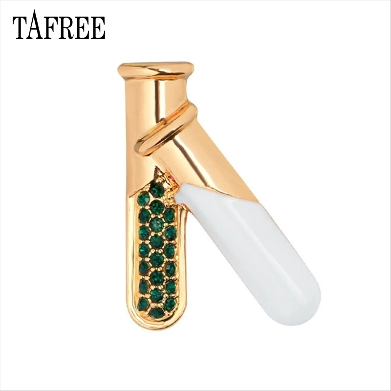 TAFREE Больничная посуда нагрудная булавка жесткая эмаль медицинская брошь с инструментами сплав тестовая трубка значок для шляпы сумка рубашка аксессуары - Окраска металла: LP222