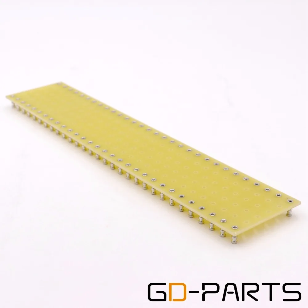 GD-PARTS, желтая револьверная доска, винтажная ламповая амперная Клеммная гитарная доска, амперная бирка, ручная Проводная плата для крепления шасси, 300x60x2 мм