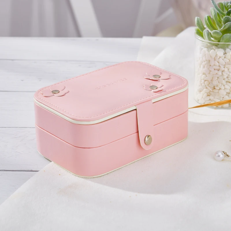 2 слоя в форме эллипса подарочные коробки для хранения ювелирных изделий девушек