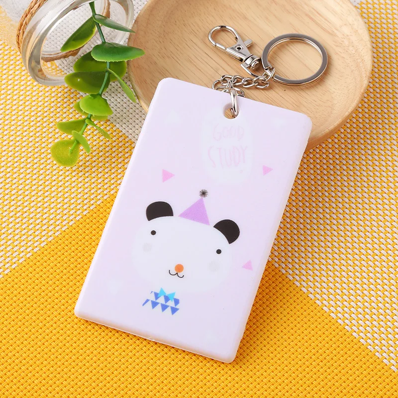 Creative Badge Holder &amp Accessories ID card holder cute Bus case credit Card package | Багаж и сумки