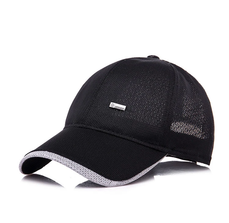 Mesh Baseball Cap Breathable Male Female Hat Quick Dry Net Light Quality Summer Hats | Аксессуары для одежды