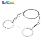 Проволочная пила, 1 шт., портативное снаряжение для выживания в чрезвычайных ситуациях, стальная проволочная пила, инструменты для кемпинга, походов, улицы, EDC инструмент