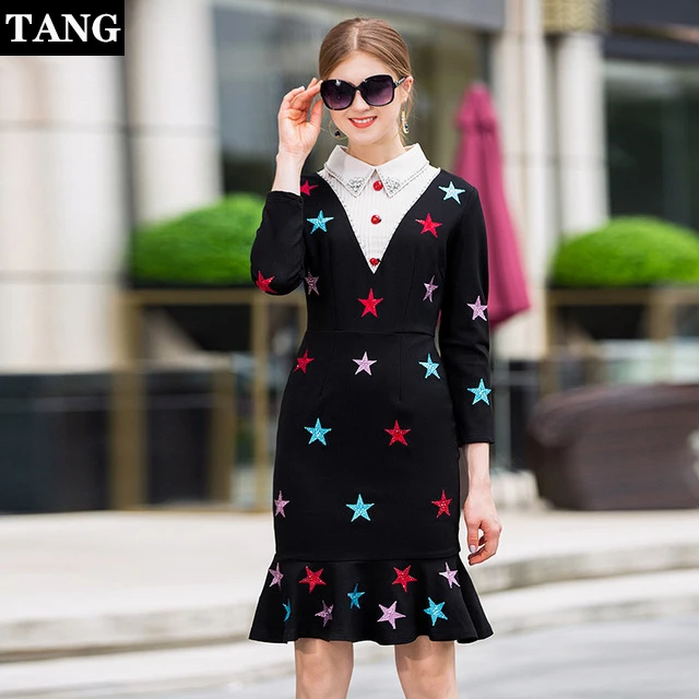 Новое Женское модное красное рождественское платье 2019 Vestidos европейский стиль