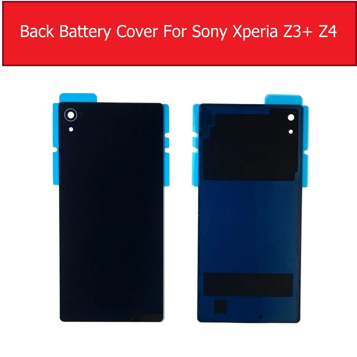 Задняя крышка из стекла для Sony Xperia Z4 Z3 +/Z3 Plus E6553 E6533 SO 03G задняя + 1 пленка